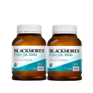 [Bundle of 2] Blackmores Fish Oil 1000mg 400 Capsules