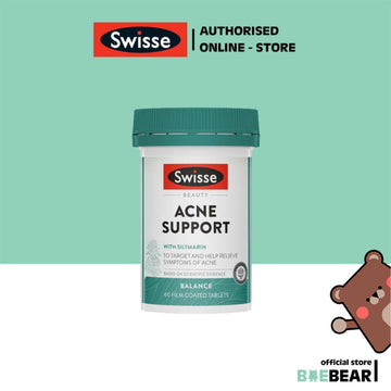 [Bundle] Swisse Milk Thistle 60 Tablets | Acne Support 60 Tablets