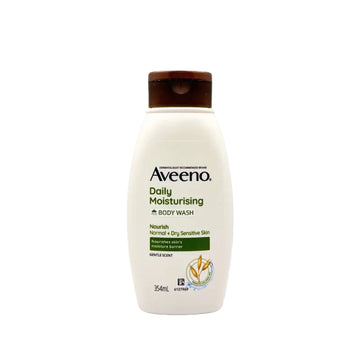 Aveeno Stress Relief Body Wash 1L | Lavender Scent | Hydrating Cleanser for Dry Normal Skin | Soothing Chamomile