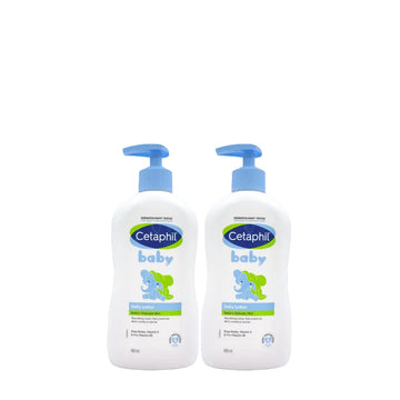 [Bundle of 2] Cetaphil Baby Daily Lotion 400mL l Suitable for Face & Body