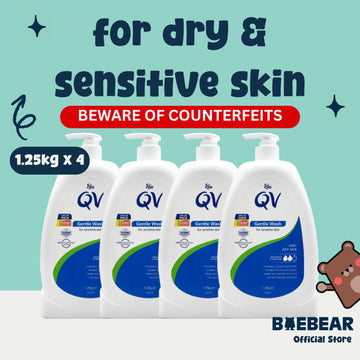 [Bundle of 2] QV Gentle Wash 1.25KG (Suitable for Dry and Sensitive Skin)