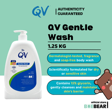 [Bundle of 2] QV Gentle Wash 1.25KG (Suitable for Dry and Sensitive Skin)