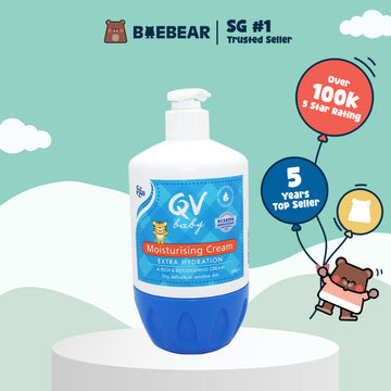 EGO QV BABY Moisturising Cream / Gentle Wash 250g (Suitable for Dry, Sensitive & Eczema prone baby skin)