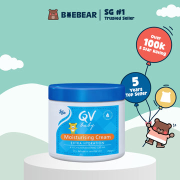 EGO QV BABY Moisturising Cream / Gentle Wash 250g (Suitable for Dry, Sensitive & Eczema prone baby skin)