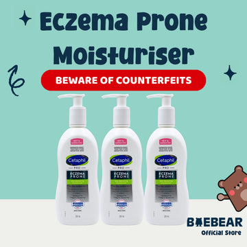 [Bundle of 3] Cetaphil PRO Eczema Prone Skin Restoring Moisturiser 295mL