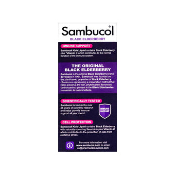 [Bundle of 3] Sambucol Kids Liquid 120ml (3-12 YEARS) (UK VERSION)