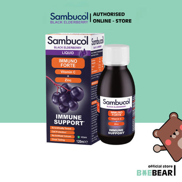 [Bundle of 4] Sambucol Immuno Forte Effervescent UK/AUS Version 15 Tabs (4+ Years)