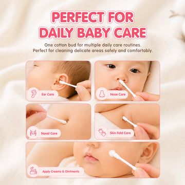 Baebear Baby Cotton Buds Double Head 200pcs