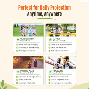 Mosquito Repellent Spray 100ML |  Natural Deet-free, kid friendly