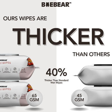Baebear Wet Tissue 20 Sheets, 20 packs Per BOX