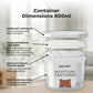 Baebear Dehumidifier Empty Single Box White Lid, 350g
