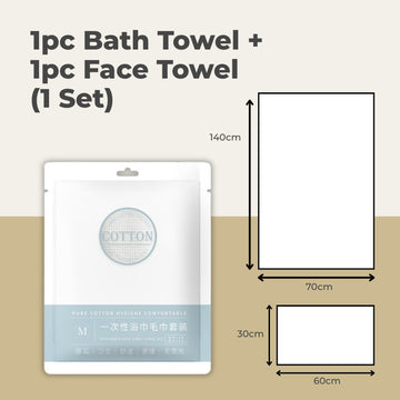 Baehome Disposable Towel & Face Set