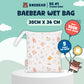 Baebear Waterproof Wet Bag Baby Diaper Bags | L Size 30x36cm | Travel Organization Dry Bags