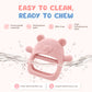 BAEBEAR Baby Silicone Teething Mitten | 100% Food Grade Silicone | 3 Designs