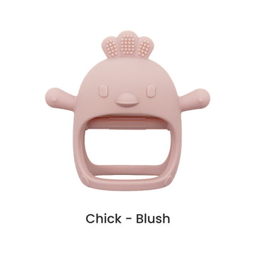 BAEBEAR Baby Silicone Teething Mitten | 100% Food Grade Silicone | 3 Designs