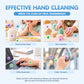 Baebear 75% Alcohol Wipes 50 Sheets 99.9% Disinfection Sanitizing Wet Wipes | Kills 99.9% Germ | Meishiyu Alcohol Wipes