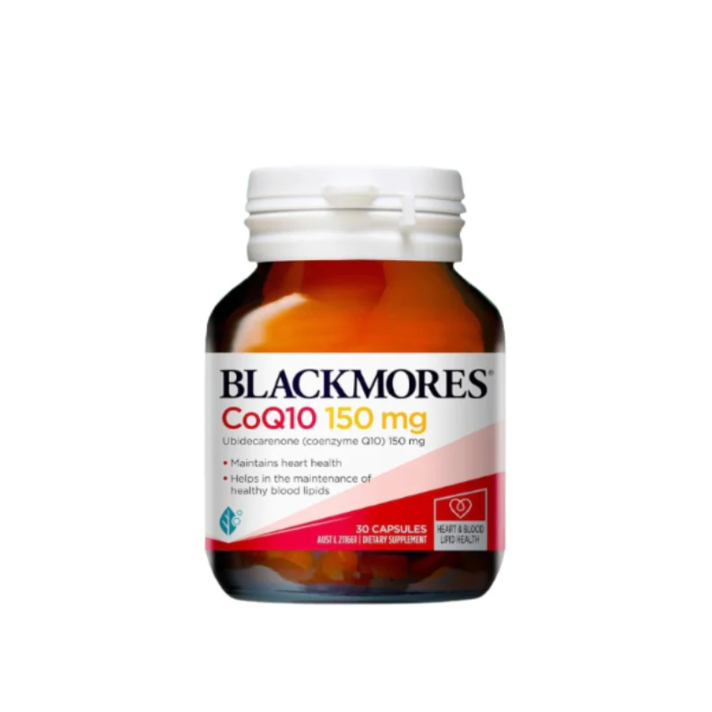 Blackmores CoQ10 150mg 30/125 Capsules (SG)