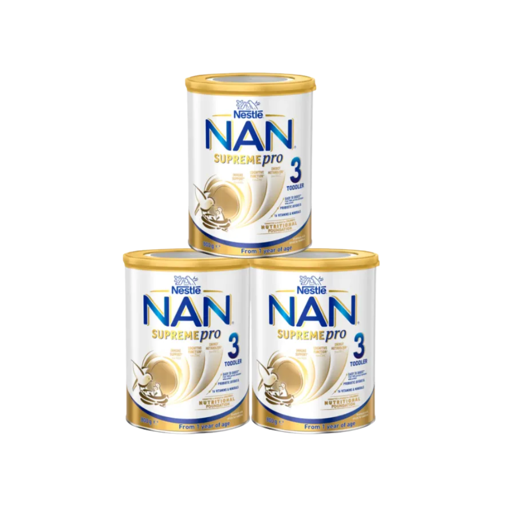 [Bundle of 3] Nestle NAN Supreme Pro Stage 3, 800g