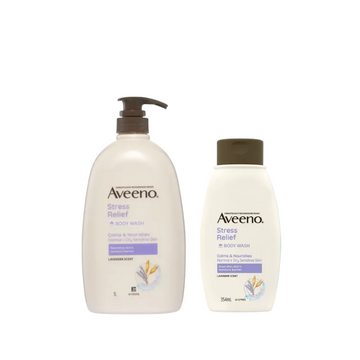 Aveeno Stress Relief Body Wash, 354ML | 1L