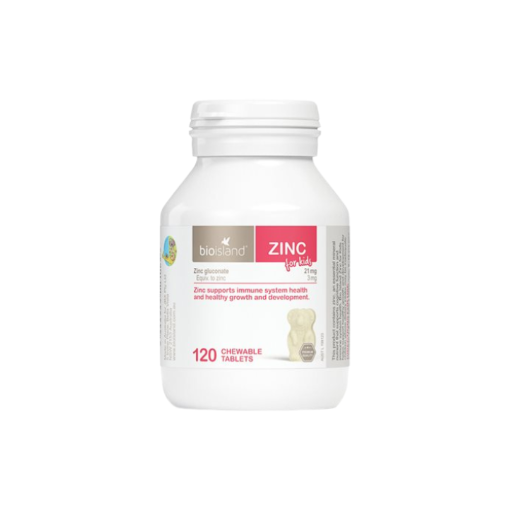Bio Island Zinc 120 Chewable Tabs (SG)