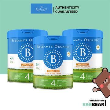 [NEW PACKAGING | Bundle of 3] Bellamy's Junior Milk Drink Formula Step 4, 800g