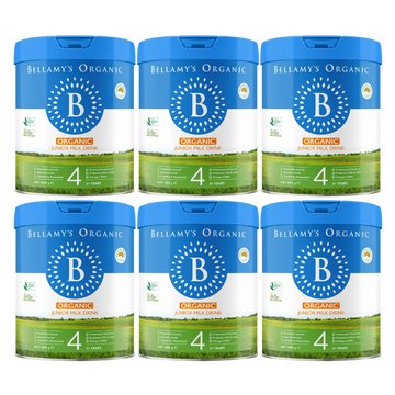 [NEW PACKAGING | Bundle of 6] Bellamy's Organic Junior Milk Drink Formula Step 4, 800g