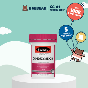 Swisse Co-Enzyme Q10 150mg, 50 Capsules | 180 Capsules
