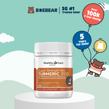 Healthy Care Bio Turmeric 3100, 100 Capsules