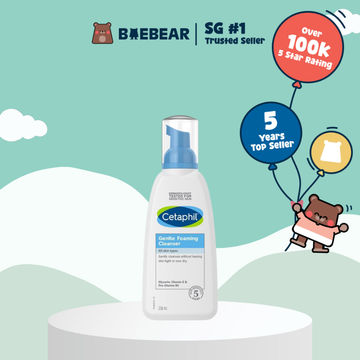 Cetaphil Gentle Foaming Cleanser, 236ml
