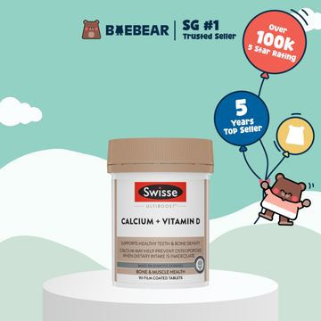 Swisse Ultiboost Calcium + Vitamin D, 90 Tablets | 150 Tablets | 250 Tablets | 300 Mini Tablets