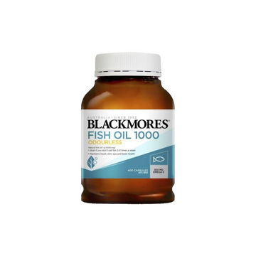 Blackmores Odourless Fish Oil 1000, 400 Capsules