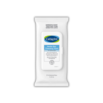 Cetaphil Gentle Skin Cleansing Wipes, 25 Wipes