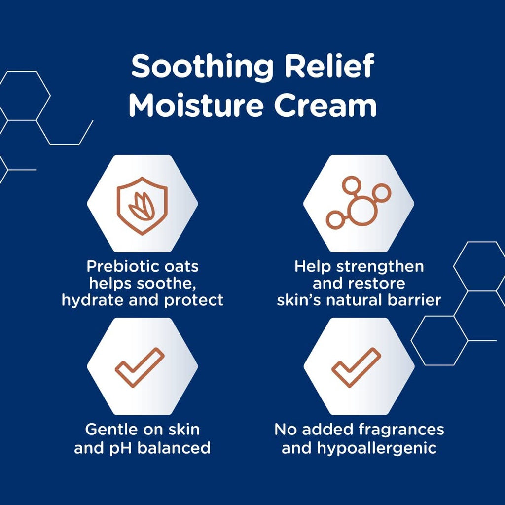 Aveeno Baby Soothing Relief Fragrance Free Moisture Cream 140g (SG)