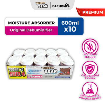 [NEW] Original Thirsty Bear Dehumidifier Moisture Absorber, 600ml