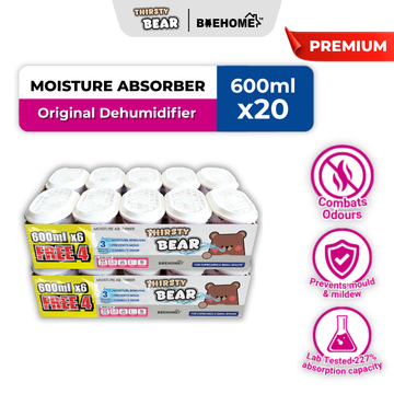 [NEW] Original Thirsty Bear Dehumidifier Moisture Absorber, 600ml