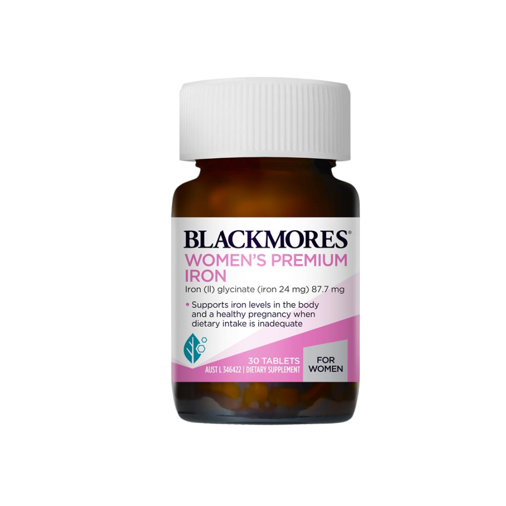 Blackmores Women's Premium Iron, 30 Tablets