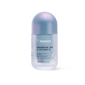 Perdays Probiotic 360 & Vitamin D +, 30s