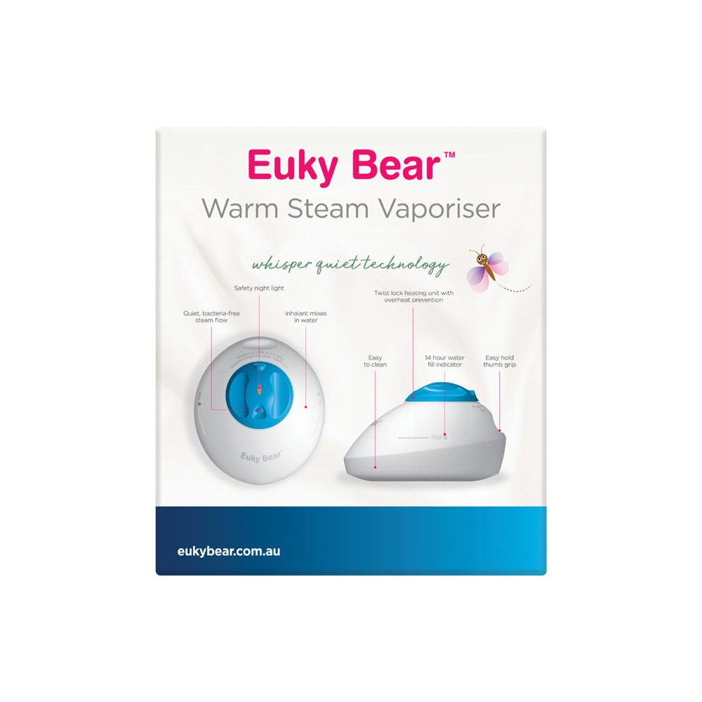 Euky Bear Warm Steam Vaporiser (Suitable for All Ages)