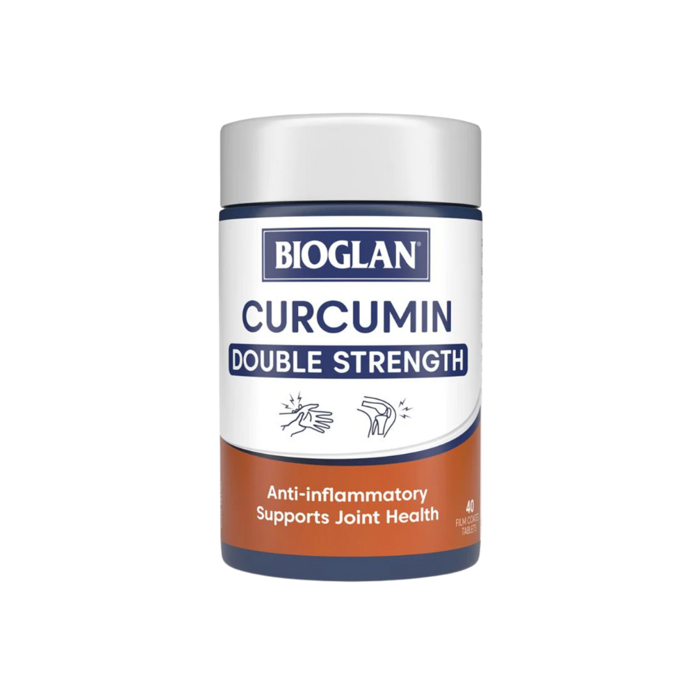 Bioglan Curcumin Double Strength 1200mg 40 Tablets (SG)