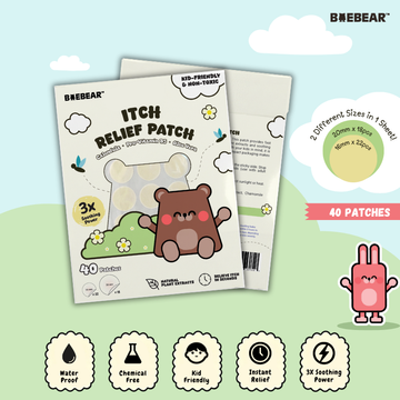 BAEBEAR Itch Relief Patch 40 patches | 120 patches