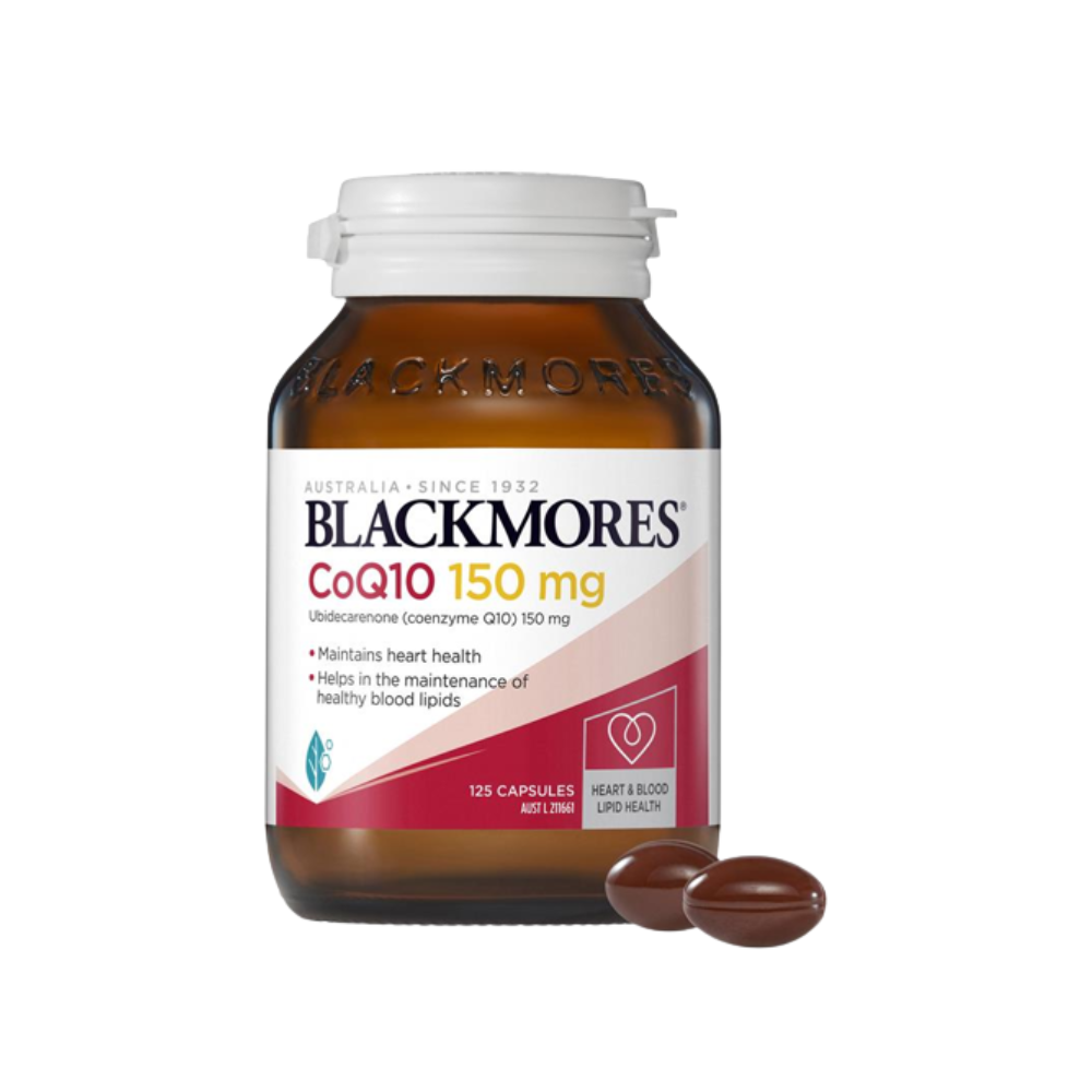 Blackmores CoQ10 150mg 30/125 Capsules (SG)