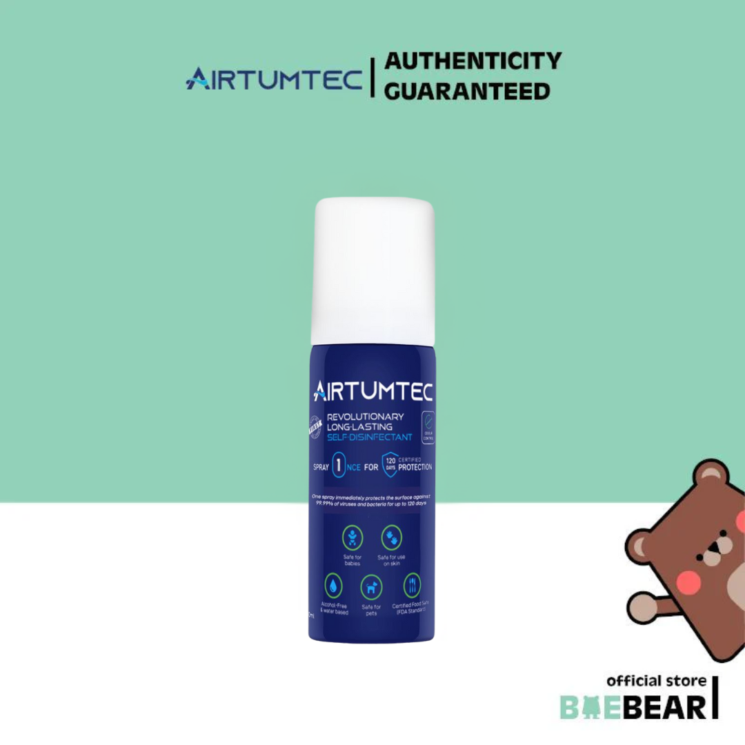 AirTumtec Long Lasting Self-Disinfecting Spray, 50ml | 500ml