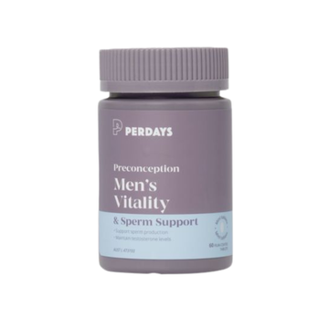 Perdays Preconception Men's Vitality & Sperm Support, 60s