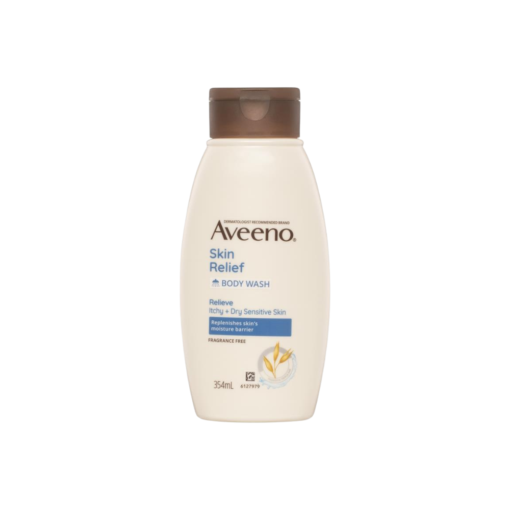 Aveeno Skin Relief Body Wash Fragrance Free 354ml (SG)