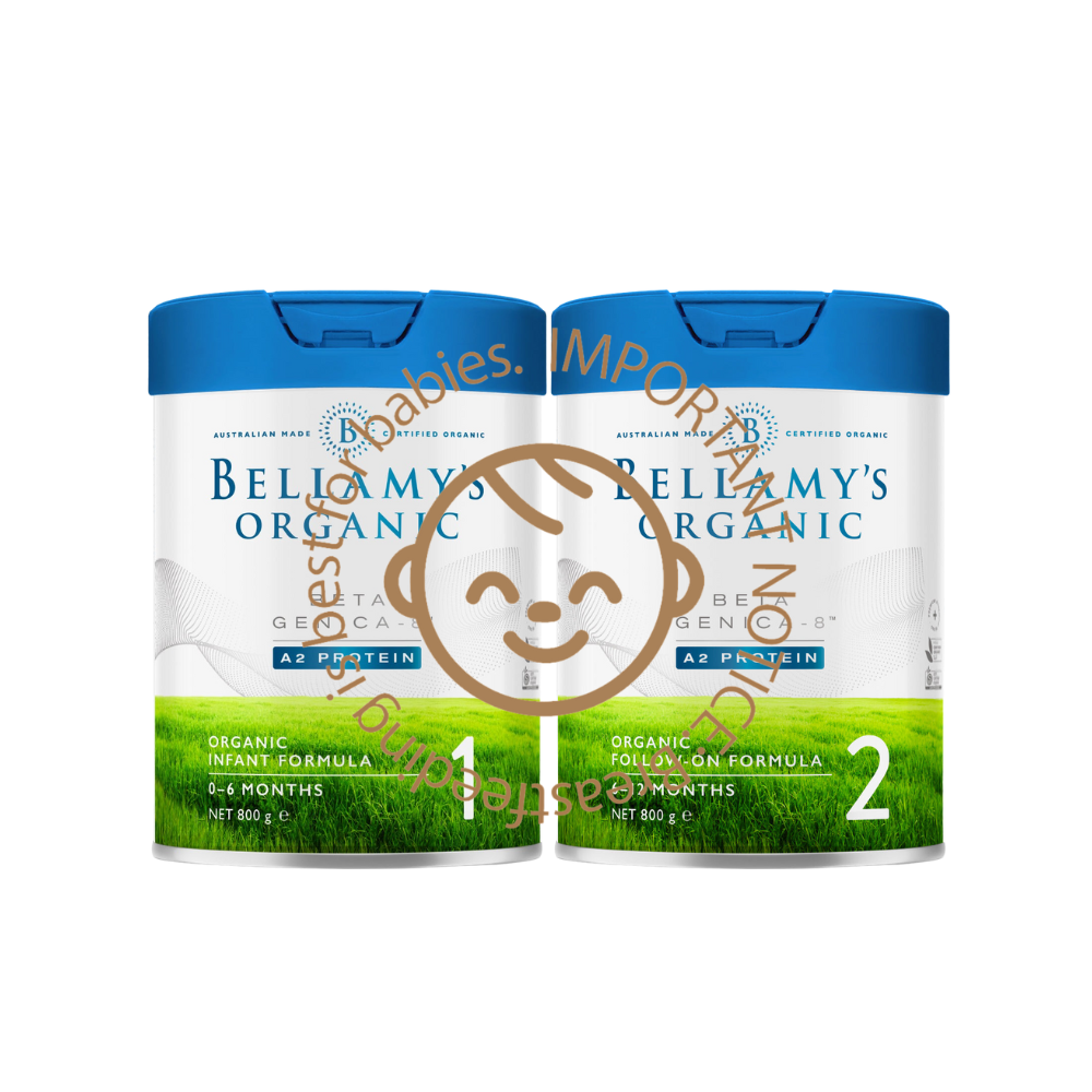 Bellamy's Organic Beta Genica-8™ Step 1/ Step 2, 800g