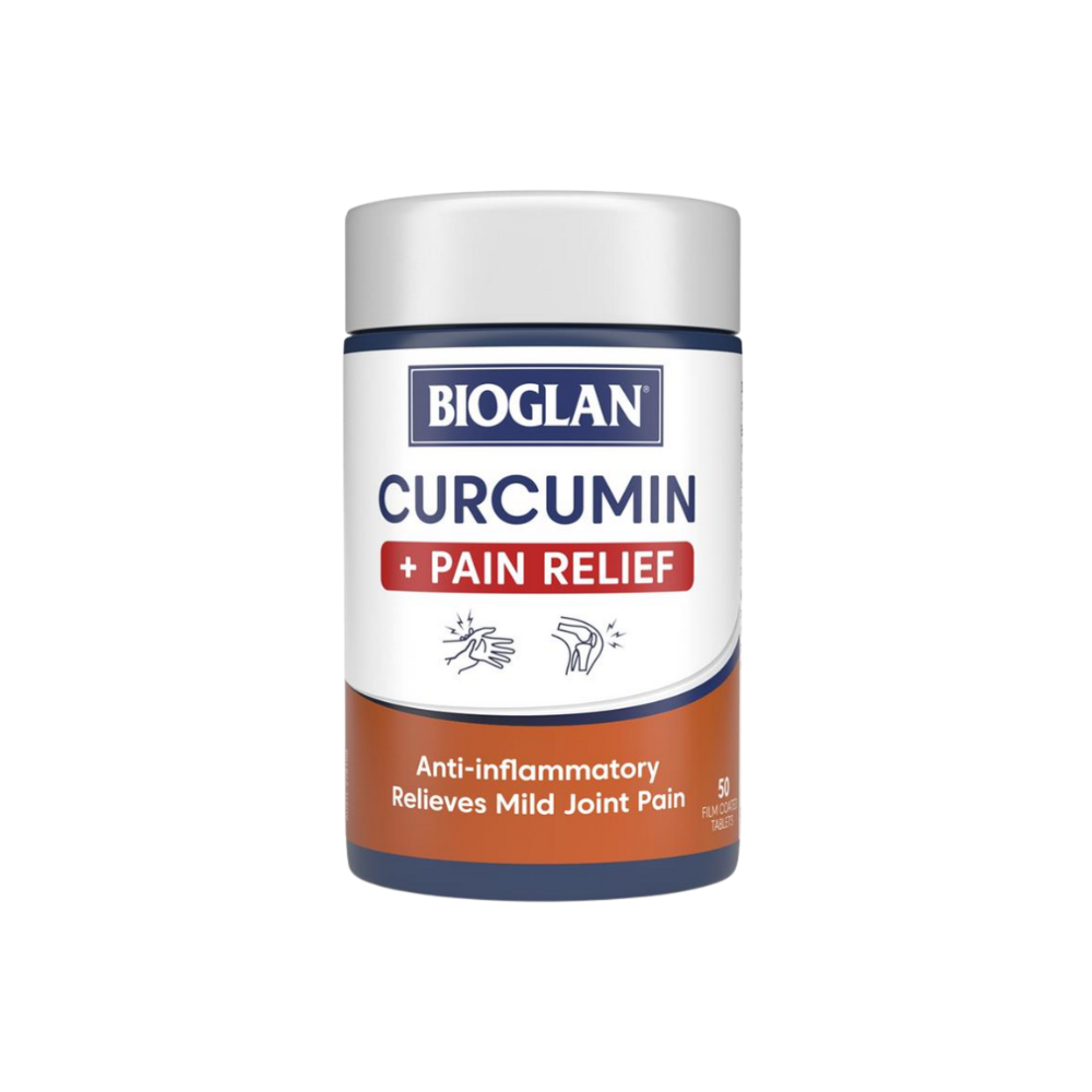 Bioglan Curcumin Plus +Pain Relief 600mg 50s