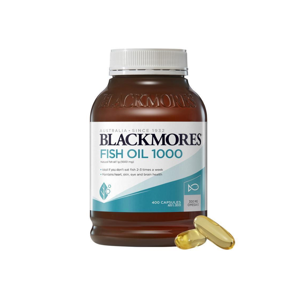 Blackmores Fish Oil 1000mg, 400 Capsules