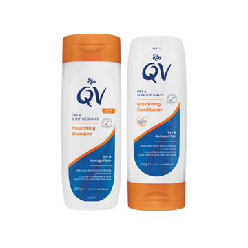 QV Nourishing Shampoo 250g | QV Nourishing Conditioner 250g (SG)