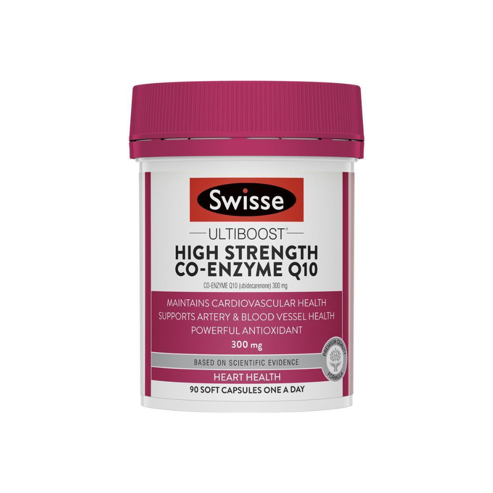 Swisse High Strength CoQ10 300mg 90 Capsules