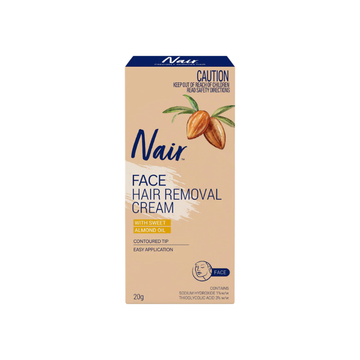 Nair Precision Facial Hair Remover Cream Sensitive, 20g
